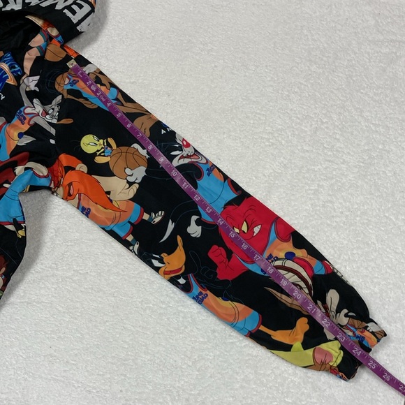 Members only space jam hooded windbreaker boys 18 - Picture 5 of 9